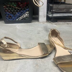 Aldo flat sandals- ankle strap